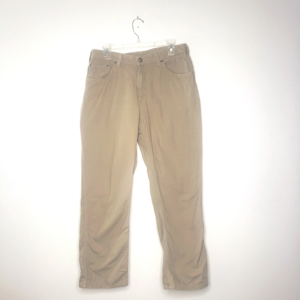 Carhartt Relaxed Fit Canvas Carpenter Jean Size 12x30